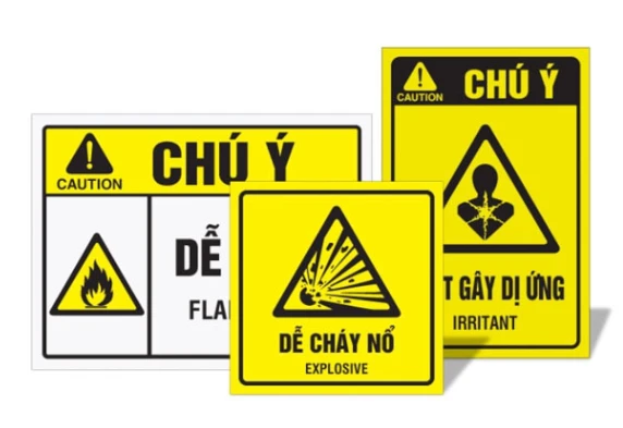 Biển báo công trường thi công 7