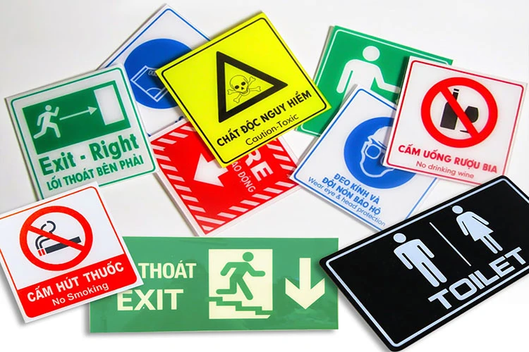 Biển báo công trường thi công 3