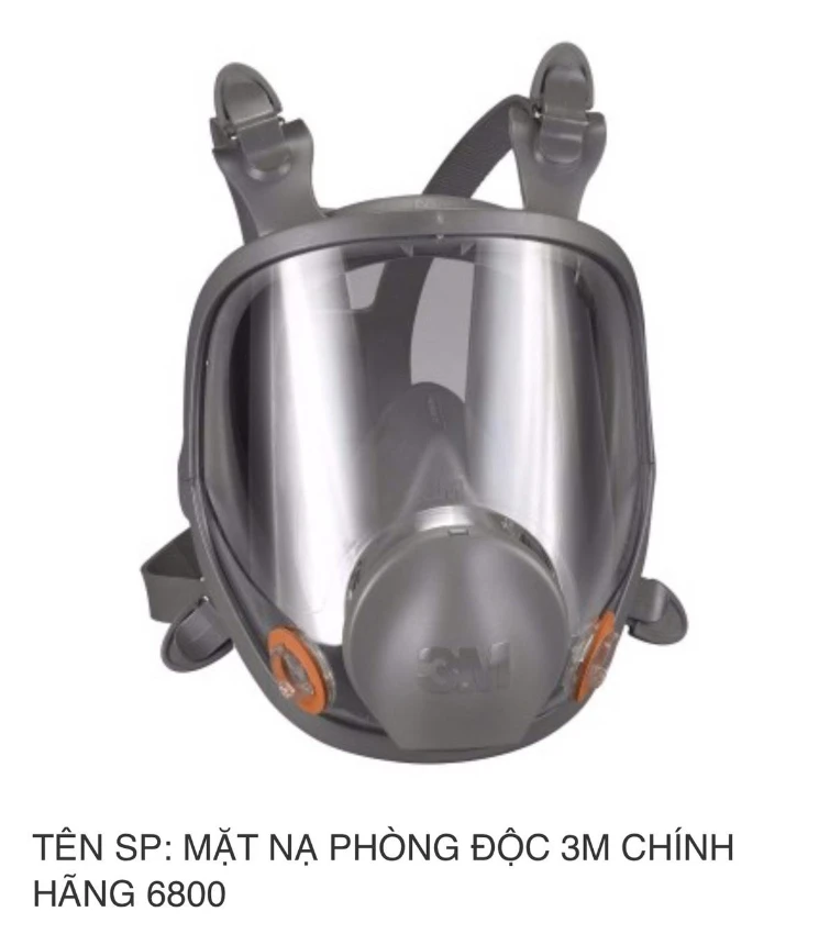 Mặt nạ 3M 6800 + phin lọc 6001