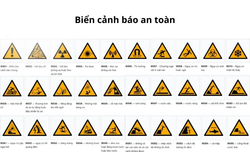 Biển báo an toàn lao động các loại 7