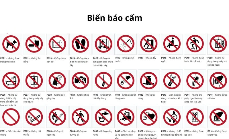 Biển báo an toàn lao động các loại 8