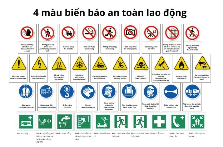 Biển báo an toàn lao động các loại 4