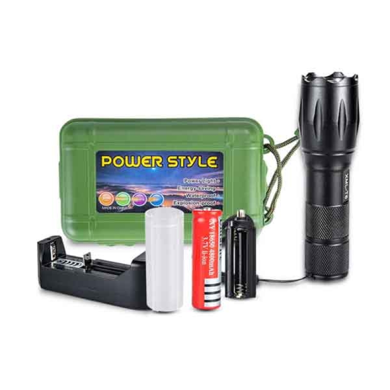 Đèn pin power hộp xanh