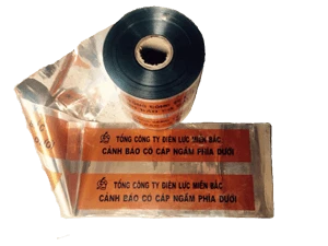 Băng cảnh báo cáp điện ngầm tráng bạc 2