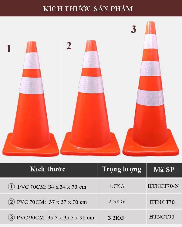 Cọc su pvc 90cm
