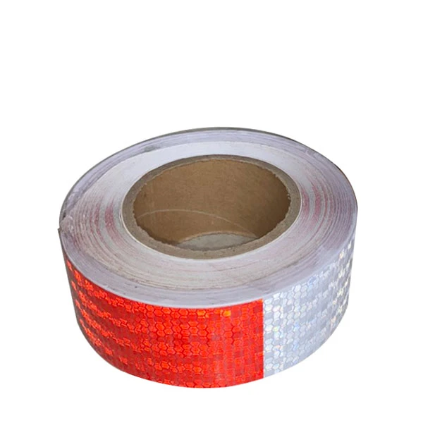 Băng keo phản quang trắng đỏ