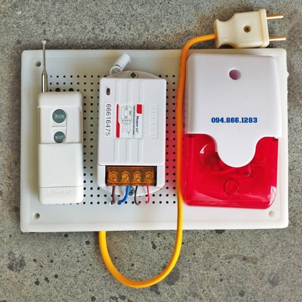 Bộ báo cháy Tổ Liên Gia 220V- Dùng cho Tổ Dân Phố, Hộ gia đình 2