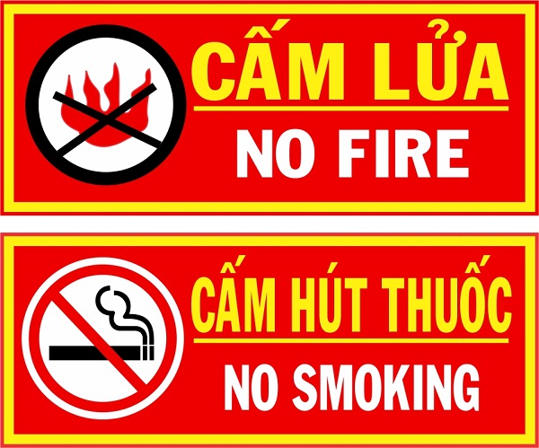 Bảng cấm lửa