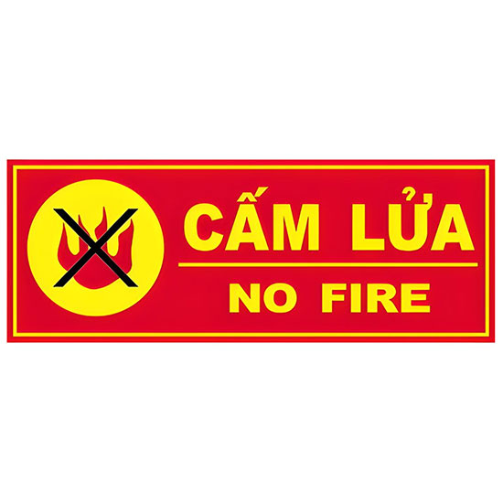 Bảng cấm lửa 2