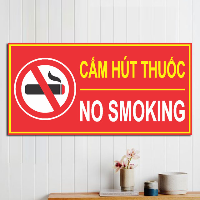 Bảng cấm hút thuốc