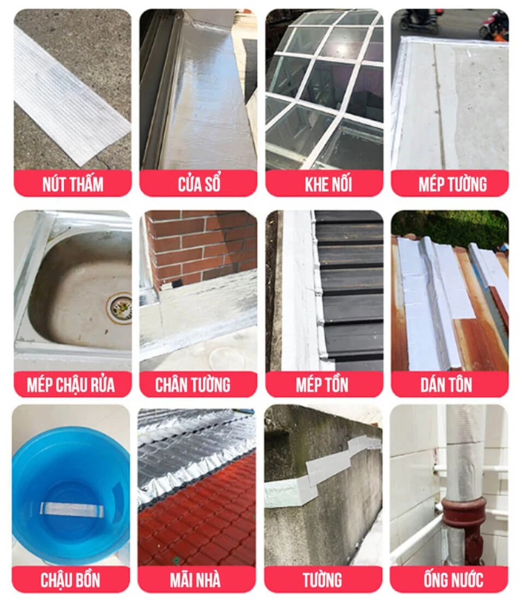 Băng keo chống dột (5cm - 10cm - 15cm - 20cm) 4