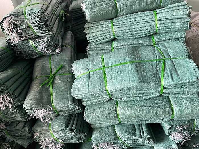 Bao tải dứa xanh 25kg 2