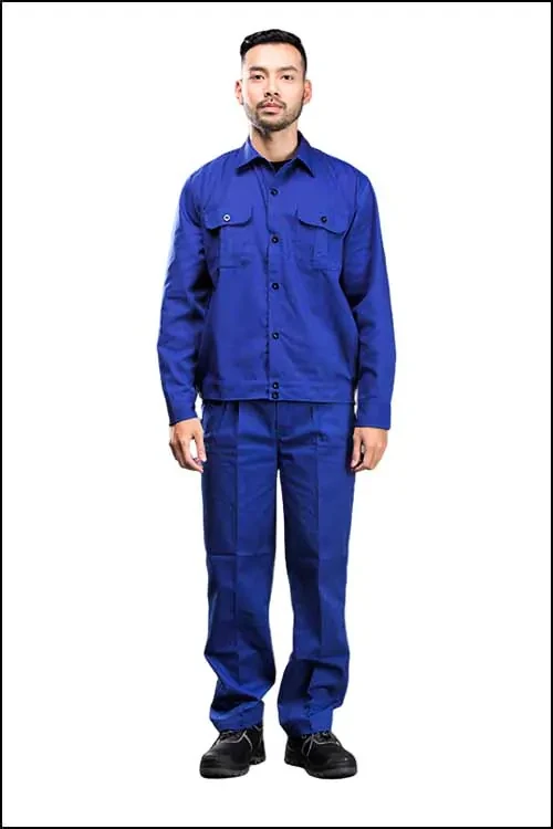 Quần áo công nhân màu xanh (có bán lẻ áo hoặc quần) 2