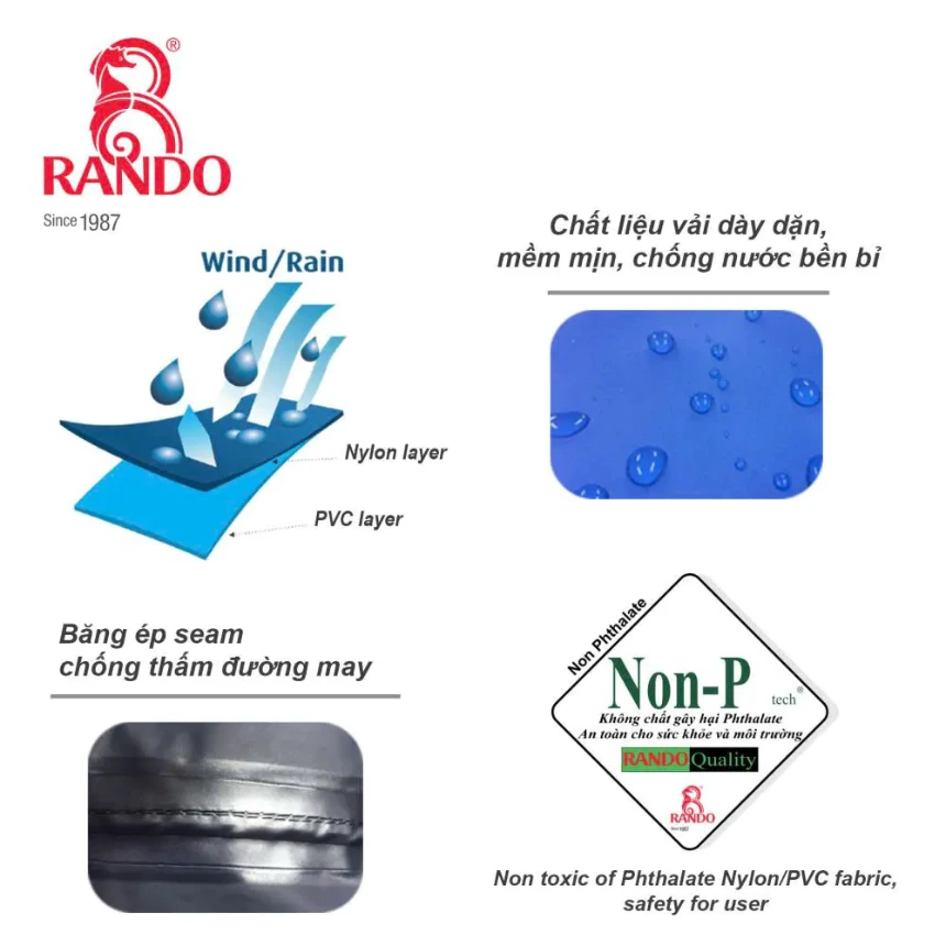 Đồ mưa Rando RB2 4